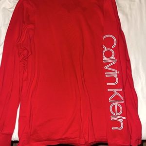 Calvin Klein Simple Red Long Sleeve